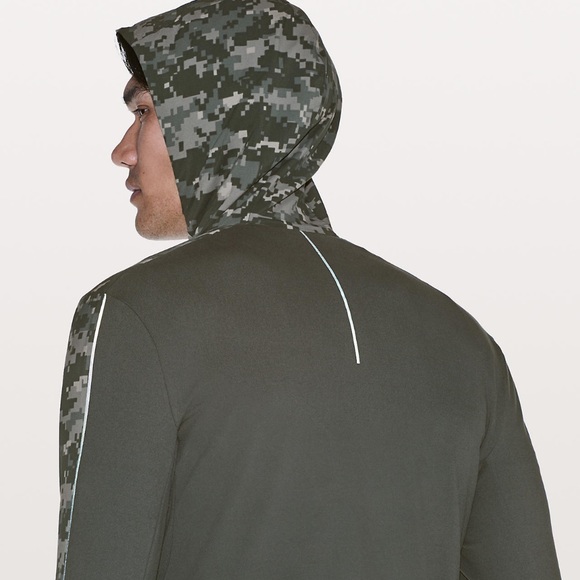 lululemon athletica Other - Lululemon Surge Warm Shield Full Zip jacket - camo